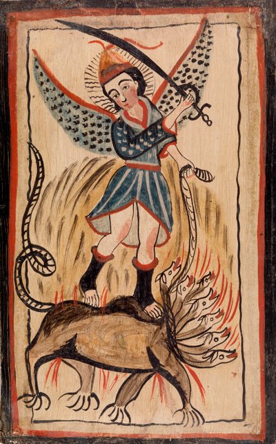 Başmelek Aziz Mikail (San Miguel) by José Raphael Aragon