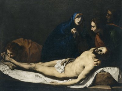 İsa Üzerine Ağıt, 1633. by José Ribera de