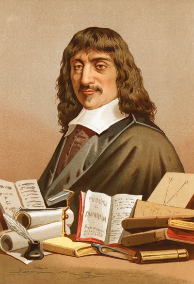 René Descartes by Jose Armet Portanell