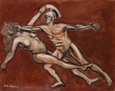 anlaşmazlık by José Clemente Orozco