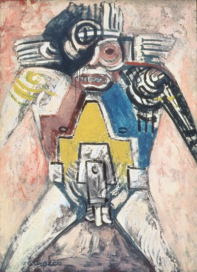 Kör Kızılderili by José Clemente Orozco