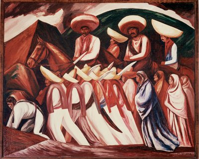 Zapatistalar by Jose Clemente Orozco