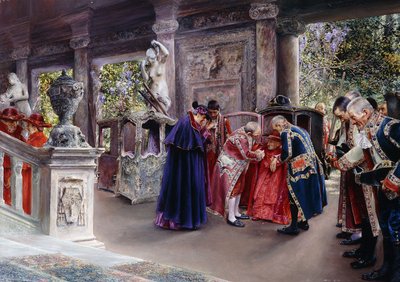 Kardinal Ziyaretleri; La Vista del Kardinal, by Jose Gallegos Arnosa
