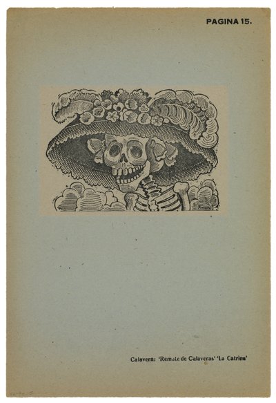 Calavera de la Catrina, c.1910, 1943