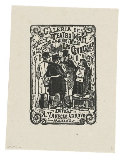 Jandarma (gravür) by José Guadalupe Posada
