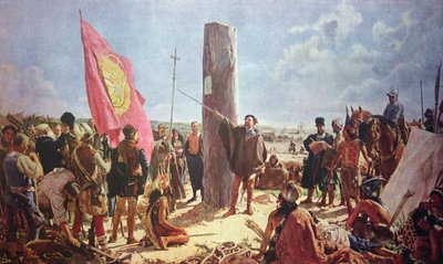 Buenos Aires'in Kuruluşu by Jose Moreno Carbonero