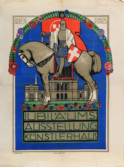 Yıldönümü Sergisi Viyana Künstlerhaus, 1908. by Josef Breitner