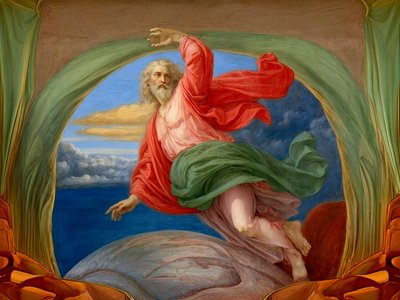 A1_Genesis_02-Gökyüzünün Yaratılışı by Josef Johann Michel
