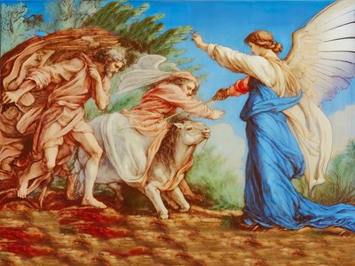 A2_Exodus_19_Balaam#39;ın Eşeği by Josef Johann Michel