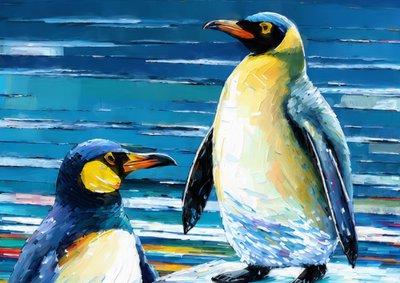 Hayvanlar: penguen 3 by Josef Johann Michel