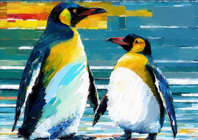 Hayvanlar: penguen 4 by Josef Johann Michel