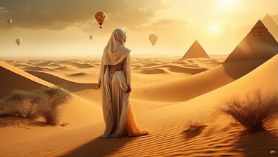 Dreamcore_Dessert-World_05 by Josef Johann Michel