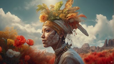 Dreamcore_dreamlike_scene-Aborijinler_01 by Josef Johann Michel