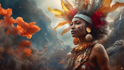 Dreamcore_dreamlike_scene-Aborijinler_02 by Josef Johann Michel