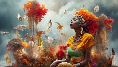 Dreamcore_dreamlike_scene-Aborijinler_03 by Josef Johann Michel