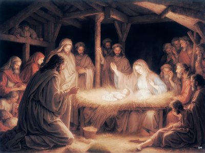 Jesus_yemlik_01#39;de by Josef Johann Michel