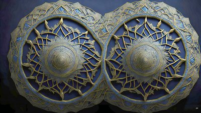 mandala: Mısır elementleri_01 by Josef Johann Michel