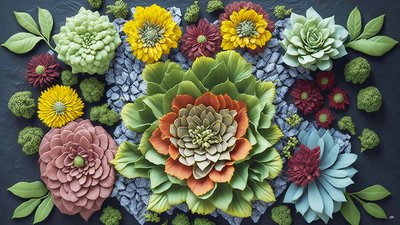 mandala: Kalanchoe öğeleri_01 by Josef Johann Michel