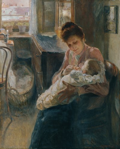 Genç anne by Josef Jungwirth
