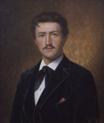 Josef Suk (1874-1935) 21 yaşında by Josef Klír