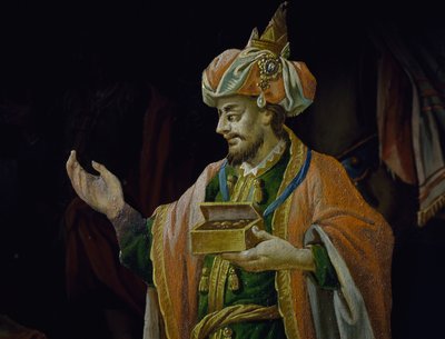 Balthasar, Magi hayranlığı by Josef Renzler