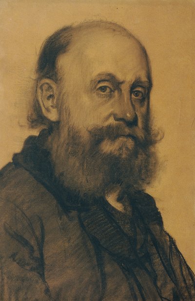 bir beyefendinin portresi by Josef Wawra