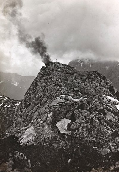 "Benim dünya savaşım - Karintiya, İtalya'daki Güney-Batı Cephesi anıları, Trentino-Alto Adige) 31/03/1915-12/11/ 1918 - Josef Zohle'nin Viyana'sı ": savaş bölgesi (s/b fotoğraf) by Josef Zohles