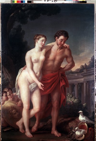 Venüs ve Mars (Venüs ve Mars). Joseph Marie Vien