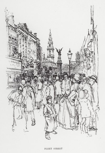 Filo Caddesi (lito) by Joseph (after) Pennell