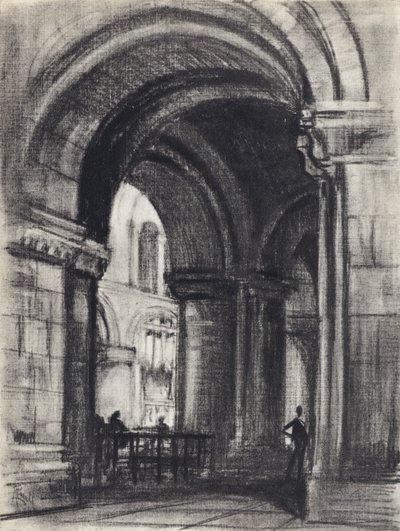 Kurucunun Mezarı, Aziz Bartholomew the Great (lito) by Joseph (after) Pennell