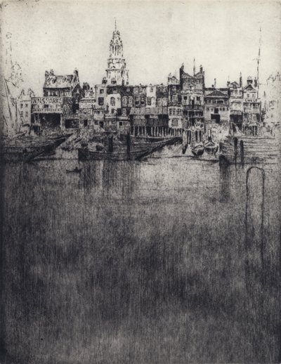 Kireç evi (lito) by Joseph (after) Pennell