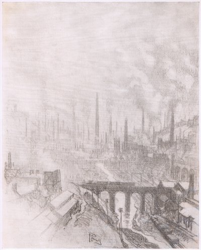 Mühimmat şehri, Bibbys Yıllık by Joseph (after) Pennell