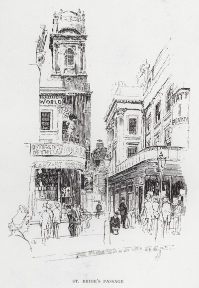 Aziz Gelin Geçidi (taş) by Joseph (after) Pennell