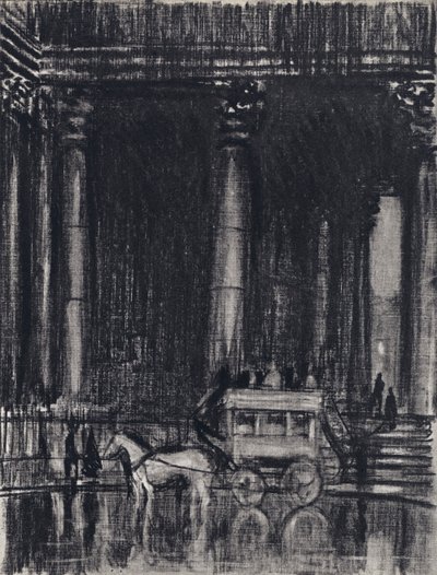 Aziz Martin Sundurması (lito) by Joseph (after) Pennell