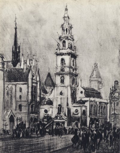 Strand (lito) by Joseph (after) Pennell