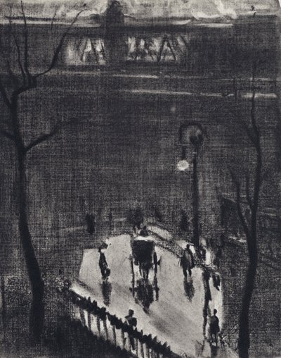 Charing Cross Altında (lito) by Joseph (after) Pennell