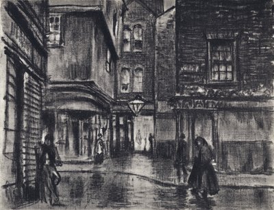 Ufuk Londra (lito) by Joseph (after) Pennell