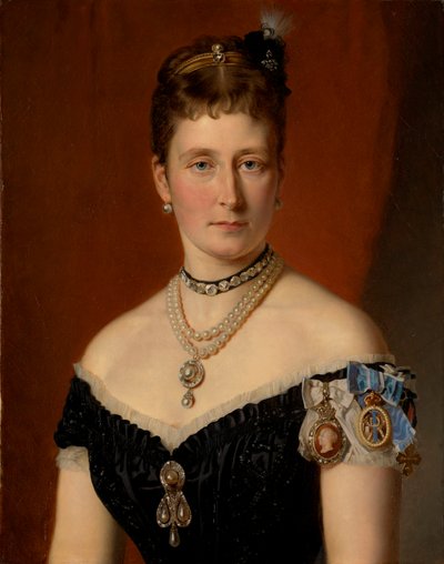Birleşik Krallık Prensesi Alice 1843-1878, Hessen Büyük Düşesi ve Ren tarafından, 1879. by Joseph Adam Hartmann