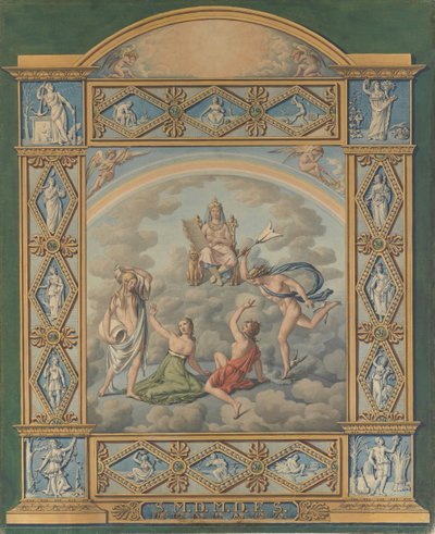 Haftalık Takvim, 1822. by Joseph Anton Koch