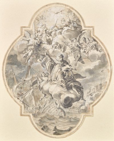 Apotheosis des hl. Nicholas by Joseph Antony Adolph