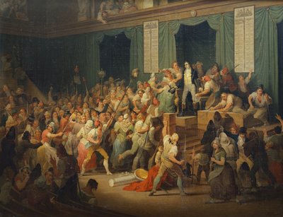 Boissy d'Anglas (1756-1826) için Çalışma Jean Feraud'un Başkanını Selamlamak (1759-95) 1 Priarial, Yıl 3 (20 Mayıs 1795) 1830 (tuval üzerine yağlı boya) by Joseph Auguste Tellier