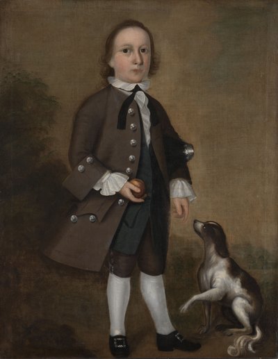 Yeremya Belknap, c.1758 by Joseph Badger