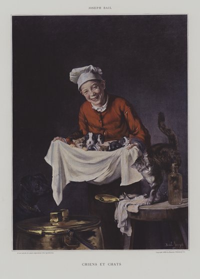 Kediler ve köpekler by Joseph Bail