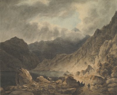 Göl Üzerinde Fırtına, 1800-1811. by Joseph Barber.