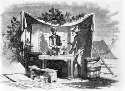 Kamp Sahneleri - Ordu Eczanesi - Hastane Kâhyası, özel sanatçımız Joseph Becker