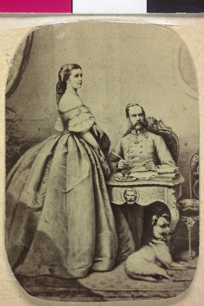 I. Franz Joseph ve Avusturyalı Elisabeth by Joseph Bermann