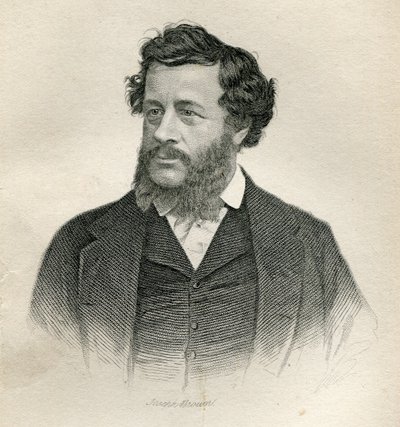 Charles Elme Francatelli, 1861 by Joseph Brown