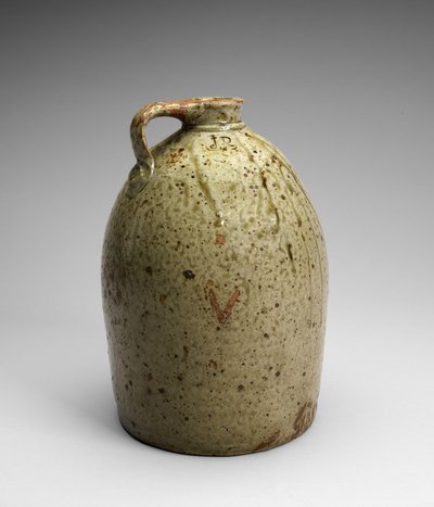 Sürahi, ç. 1873-1900 (alkali sırlı taş eşya) by Joseph C. Rushton