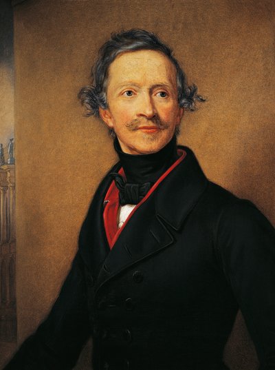 Bavyera Portresi I. Ludwig (Strazburg by Joseph Carl Stieler