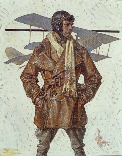 Hava Kuvvetleri Pilotu by Joseph Christian Leyendecker